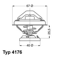 MDR WAL-417685 - Termostato, refrigerante