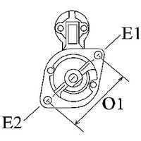 HC-Cargo F 032 110 811 - Motor de arranque