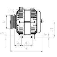 HC-Cargo F 032 114 129 - Alternador