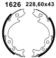 BSF 01626 - Juego de zapatas de frenos