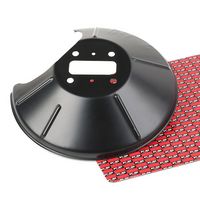 Stark SKSPB-2340203 - Chapa protectora contra salpicaduras, disco de freno
