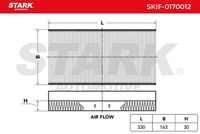 Stark SKIF-0170012 - Filtro, aire habitáculo