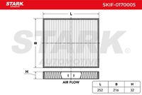 Stark SKIF-0170005 - Filtro, aire habitáculo
