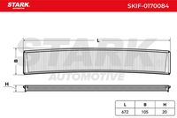 Stark SKIF-0170084 - Filtro, aire habitáculo