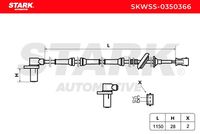 Stark SKWSS-0350366 - Sensor, revoluciones de la rueda