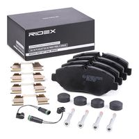 RIDEX 402B1071 - Juego de pastillas de freno