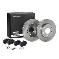 RIDEX 3405B0488 - Kit frenos, freno de disco