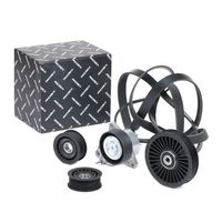 RIDEX 542R0722 - Juego de correas trapeciales poli V