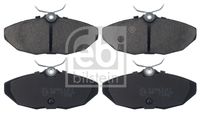 DELPHI LX0401 - Kit de accesorios, pastillas de frenos