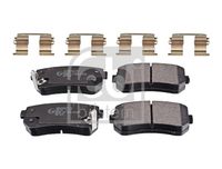 DELPHI LX0512 - Kit de accesorios, pastillas de frenos