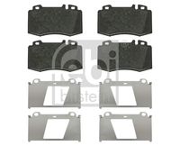 DELPHI LX0464 - Kit de accesorios, pastillas de frenos