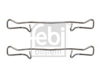 DELPHI LX0236 - Kit de accesorios, pastillas de frenos