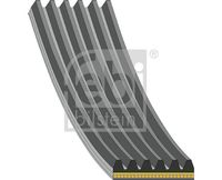 DAYCO 6PK1330 - Correa trapecial poli V