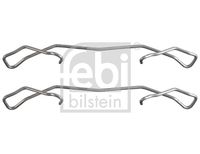DELPHI LX0236 - Kit de accesorios, pastillas de frenos