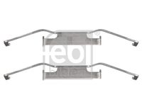 DELPHI LX0439 - Kit de accesorios, pastillas de frenos