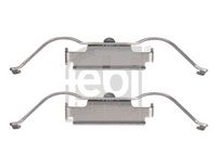 DELPHI LX0490 - Kit de accesorios, pastillas de frenos