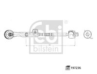 COMLINE CTR3475 - Articulación axial, barra de acoplamiento