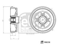BREMBO 14775410 - Tambor de freno - ESSENTIAL LINE