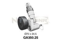 SNR GA350.25 - Polea tensora, correa poli V
