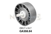 SNR GA35884 - Polea tensora, correa poli V