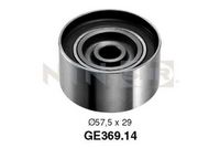 SNR GE36914 - Polea inversión/guía, correa distribución