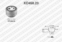 SNR KD45823 - Juego de correas dentadas