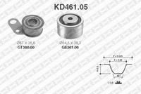 SNR KD46105 - Juego de correas dentadas