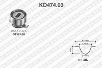 SNR KD47403 - Juego de correas dentadas