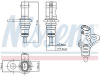 MDR EPS1830 356 - Sensor, temperatura del refrigerante