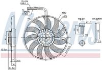 ERA 352025 - Ventilador, refrigeración del motor