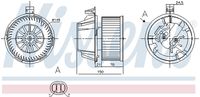 NISSENS 87269 - Ventilador habitáculo