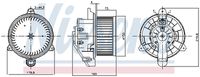 NISSENS 87536 - Ventilador habitáculo