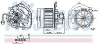 NISSENS 87878 - Ventilador habitáculo
