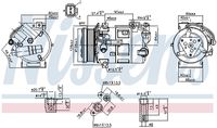 LUCAS ACP01027 - Compresor, aire acondicionado