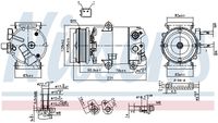 LUCAS ACP01104 - Compresor, aire acondicionado