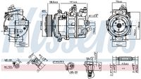 LUCAS ACP01257 - Compresor, aire acondicionado