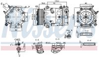 LUCAS ACP01272 - Compresor, aire acondicionado