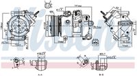 LUCAS ACP01239 - Compresor, aire acondicionado
