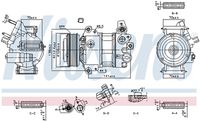 LUCAS ACP01261 - Compresor, aire acondicionado