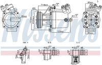 LUCAS ACP01085 - Compresor, aire acondicionado