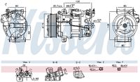 LUCAS ACP01197 - Compresor, aire acondicionado