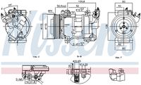 LUCAS ACP01292 - Compresor, aire acondicionado