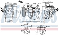 LUCAS ACP01102 - Compresor, aire acondicionado