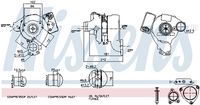 NISSENS 93115 - Turbocompresor, sobrealimentación