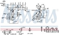 NISSENS 93356 - Turbocompresor, sobrealimentación