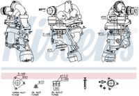 NISSENS 93777 - Turbocompresor, sobrealimentación
