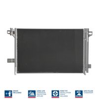 KAMOKA 7800096 - Condensador, aire acondicionado