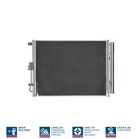 NAPA NAC1203 - Condensador, aire acondicionado - NAPA