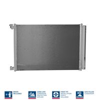 NAPA NAC1011 - Condensador, aire acondicionado - NAPA