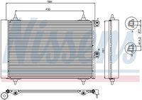 NISSENS 94870 - Condensador, aire acondicionado